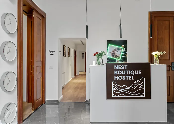 Nest Boutique Vandrarhem Bukarest